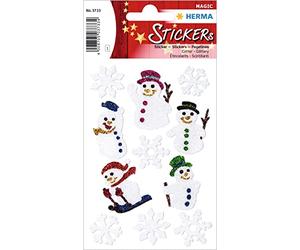 3733 Sticker Magic neve Uomini, Glittery