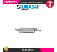 374507 Silenziatore posteriore per Ford Fiesta (MARCA IMASAF)..