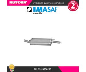 374507 Silenziatore posteriore per Ford Fiesta (MARCA IMASAF)..