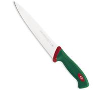 Sanelli Coltello Scannare Premana Professional Acciaio Inossidabile 22 cm Verde/Rosso