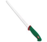 Sanelli Coltello Strettissima Cm.28 Premana in Acciaio Inox Professionale, Manico con tecnologia antibatterica Verde e Rosso - multicolore acciaio inox 304628