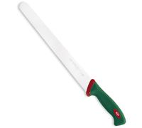 Sanelli Coltello Pane Cm.32 Premana in Acciaio Inox Professionale, Manico con tecnologia antibatterica Verde e Rosso - multicolore acciaio inox 302632