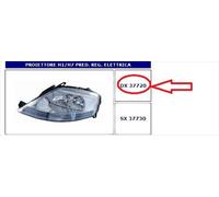 37720 6205.Z6 FARO PROIETTORE DX H1/H7 CITROEN C3 05/2002- 08/2009
