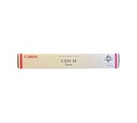 TONER ORIGINALE CANON C-EXV34 MAGENTA per Canon IR Advance C 2025 i/ Advance C 2220 L e Advance C 2225 i