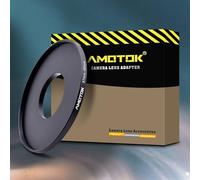 37mm a 82mm Adattatore per obiettivo da,anello adattatore step-up con filtro da 37mm a 82mm,Compatibile con tutti gli accessori per filtri da 82mm.Realizzato con lavorazione CNC
