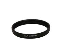 37mm Lens Filter Adapter Ring for Panasonic Lumix Dmc Lx7 Dmw-fa1 Black Atlx7bk