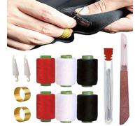 37pcs Sewing Tool Set,Needles Thread Hand Repair Tools,Portable DIY Hand Made Craft Set,Sewing Working Kit,Large-Eye Stitching Needles sewing Repair Kit for Beginners,Older,DIY Lovers (1 set)