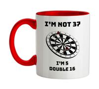 37th Compleanno Freccette - Tazza IN Ceramica - Trenta Sette 37 Regalo Anni