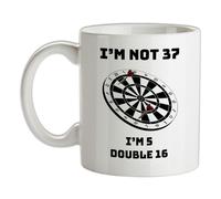 37th Compleanno Freccette - Tazza IN Ceramica - Trenta Sette 37 Regalo Anni