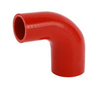 38-51mm 1.50"-2.01" ID 90mm 3.54" Lungo 90 gradi Tubo flessibile silicone rosso