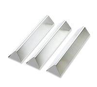 38,9 cm 7635 Barre aromatizzanti per Weber Spirit Serie 200, Spirit E210, S210, E220, S220 con pulsanti di controllo anteriori, Piastre riscaldanti in acciaio inox Scudo per Weber Spirit I, II 200