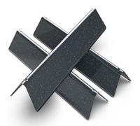 38.9cm 7635 Flavorizer Bars per Weber Serie Spirit 200 (con manopole Anteriori), Piastra Smaltata in Porcellana per Spirit I E210/220 & II E210/S210