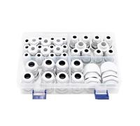 38 pezzi connettori regolabili impermeabili per cavi ghiandole giunti occhielli tipo NPT raccordo impermeabile set di cavi esterni