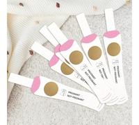 38 pezzi Kit di test di gravidanza a graffio blu e rosa, giochi per festa di nascità, giochi per la doccia, utilizzati per annunciare la gravidanza, gioco per la festa di rivelazione del genere rosa,b