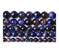 38 pezzi perline naturali con occhio di tigre AAA da 10 mm, pietra preziosa, distanziatori rotondi, perline sfuse per la creazione di gioielli, braccialetto fai da te, collana, orecchini