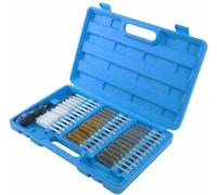 38 Scovoli Per la Pulizia e la Sbavatura di Cilindri Set Di Utensili Completo