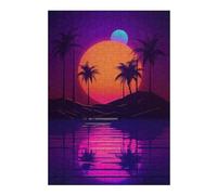 38 x 26 cm, 1000 puzzle per adolescenti, Celestial Horizon Harmony, giocattolo antistress, divertente e divertente per compleanno, Natale, 38 x 26 cm, 1000 pezzi