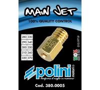 380.0005 SET 10 GETTI MASSIMO MIKUNI DAL 280 AL 370 (INCREM.10) POLINI