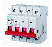 380 40A INTERRUTTORE SEZIONATORE, MODULARE, MONOFASE, IP20, 4P, 4 MODULI, MONTAGGIO SU BARRA DIN, INTERRUTTORE DI ISOLAMENTO, 415V AC, TRIFASE