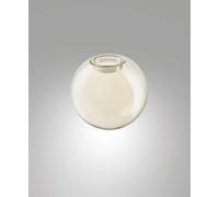 3804-54-365 DIFFUSORE IN VETRO SFERA COGNAC D.15CM PER 8W