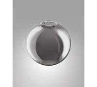 3804-55-126 DIFFUSORE IN VETRO SFERA FUME' D.20CM PER 8W