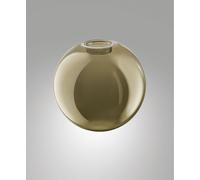3804-55-189 DIFFUSORE IN VETRO SFERA ORO D.20CM PER 8W