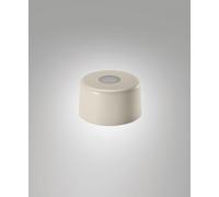 3804-57-355 DIFFUSORE/PARALUME IN METALLO COLORE SABBIA D.15CM H.9CM PER KIT LUCI 8W