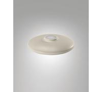 3804-58-355 DIFFUSORE/PARALUME IN METALLO SABBIA D.25CM H.4,5CM PER KIT LUCI 8W