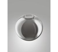 3805-55-126 DIFFUSORE IN VETRO SFERA FUME' D.25CM PER KIT LUCI 14W