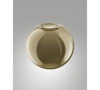 3805-55-189 DIFFUSORE IN VETRO SFERA ORO D.25CM PER KIT LUCI 14W