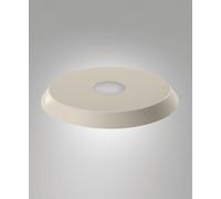 3805-56-355 DIFFUSORE/PARALUME IN METALLO SABBIA D.35CM H.3,5CM PER KIT LUCI LED 14W