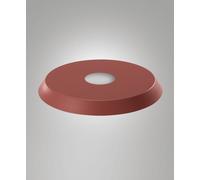 3805-56-375 DIFFUSORE/PARALUME IN METALLO ROSSO MATTONE D.35CM H.3,5CM PER KIT LUCI LED 14W
