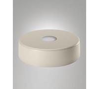 3805-57-355 DIFFUSORE/PARALUME IN METALLO SABBIA D.35CM H.10CM PER KIT LUCI LED 14W