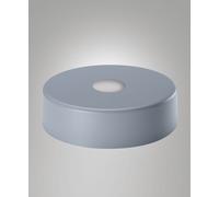 3805-57-374 DIFFUSORE/PARALUME IN METALLO BLU AVIO D.35CM H.10CM PER KIT LUCI LED 14W