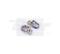 38052 ART Pedane grigie/blu YAMAHA 125 YZ 2002