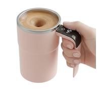 380ml Self Stirring Mug, LCD Temperature Display Magnetic Coffee Mug, Rechargeable Automatic Mixing Cup for Milk, Chocolate, Tea