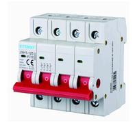 380V 100A INTERRUTTORE SEZIONATORE, MODULARE, MONOFASE, IP20, 4P, 4 MODULI, MONTAGGIO SU BARRA DIN, INTERRUTTORE DI ISOLAMENTO, 415V AC, TRIFASE