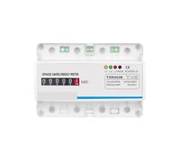 380V 100A Meter LCD Analog Counter 7P Electronic Watt Power Meter 3 Phase 4 Wire Voltage Current Multifunction kWh MQXFCZUX(Analog Energy Meter)