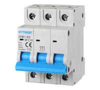 380V 10A C10 INTERRUTTORE MAGNETOTERMICO 415V AC, TRIFASE, OCCUPA 3 MODULI GUIDA DIN, 3P 3 POLI, 6KA 6000 AMPERE, INTERRUTTORE DI CIRCUITO