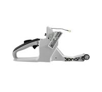 381 Tappo del carburante adatto for motosega MS380 038 MS381 AV Alloggiamento posteriore Maniglia Assy 1119 350 0852