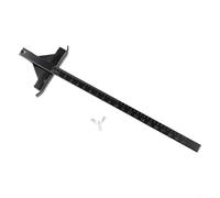 381091-00 Guida circolare per sega circolare con scala per DC390K, DW936, DC300, DC310, DCS391B, DCS393, DC390B - Guida metallica 272 x 84 mm, larghezza 9 mm/11 mm (guida 11 mm)