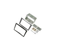 381230-24-1 telaio di montaggio radio adatto a Opel 2 DIN carbone metallizzat...