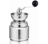 Macinacaffè Manuale, Meccanismo di Macinazione in Ceramica, Contenitore in Acciaio Inossidabile