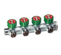 Collettore multi far 3/4 con rubinetti 4 vie - int.45 Far