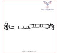 38330 Catalizzatore Sigam per NISSAN QASHQAI