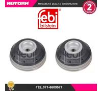 38390 Coppia Supporti ammortizzatore a molla anteriore (FEBI).