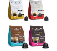 384 capsule lollo di cui 96 oro 96 argento 96 classico 96 nero compatibili con le macchine dolcegusto