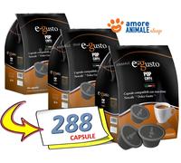 384 Capsule → POP Caffè E-GUSTO INTENSO Cialde Compatibili Nescafè Dolce e Gusto