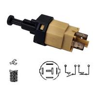 385 CV Interruttore luce freno per PORSCHE 911 Cabrio 997 3.8 Carrera S KW 283 C