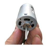 385SH-16120 DC Carbon Brush electronic starter DC 24V 12500RPM High-speed Long Shaft electronic starter for DIY Hair Dryer Accessories